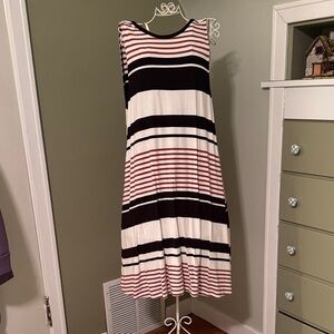 Loft midi length summer dress.